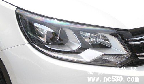 途观的大灯特写剧照来了
