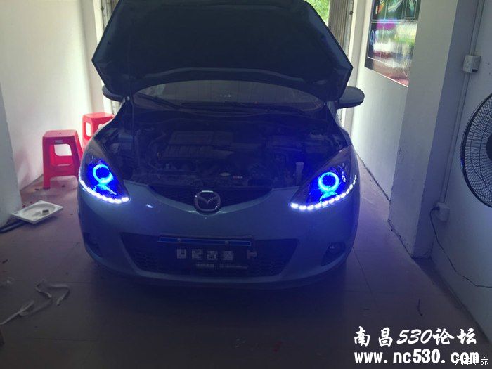 景德镇马自达2升级Q5透镜