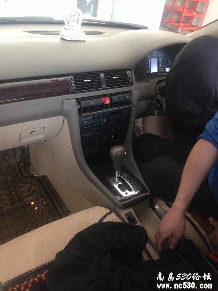 奥迪A6导航一体机升级