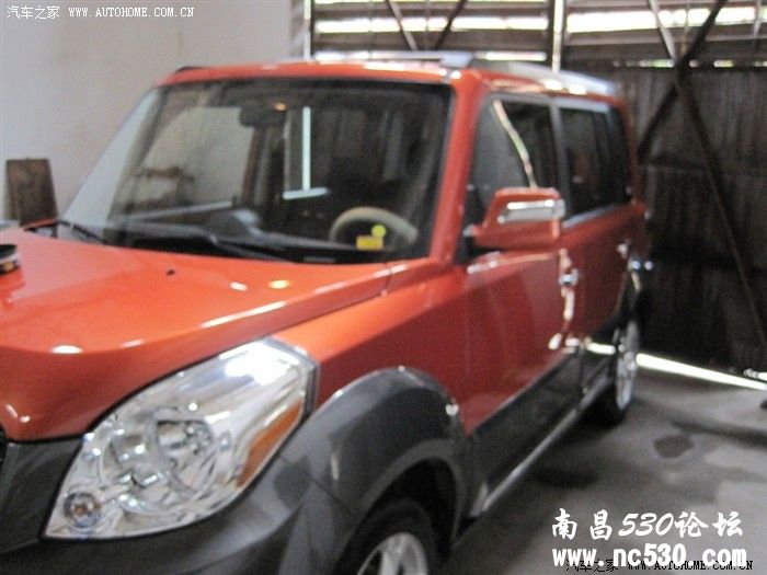 闲来没事～！天气很好，减减肥自己洗车，打蜡～！