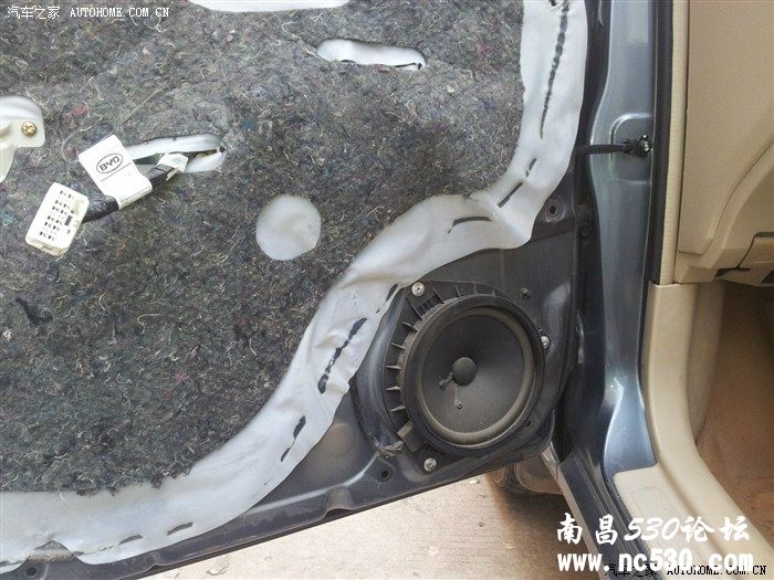 比亚迪L3改装日本DK6寸套装喇叭4门静霸隔音