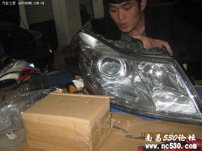 赣州斯柯达明锐改装Q5透镜