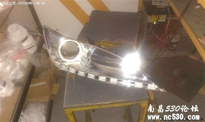 折腾一天，江西首台逸动改 泪眼+天使眼+恶魔眼