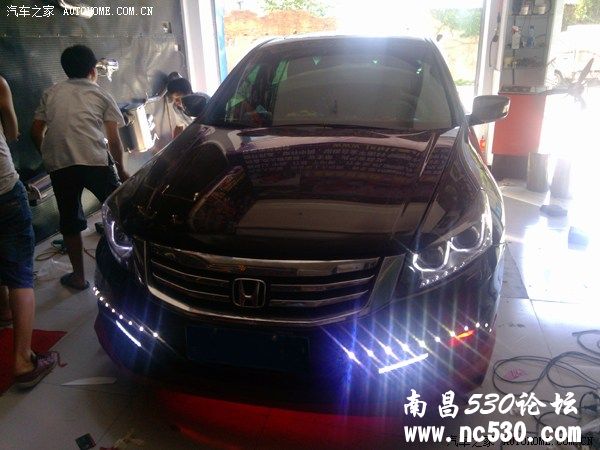 本田2.4改包围 灯光  喷漆