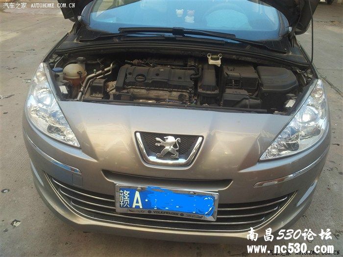 南昌标志408大灯改装进口法雷奥双光透镜飞利浦疝气灯安定器