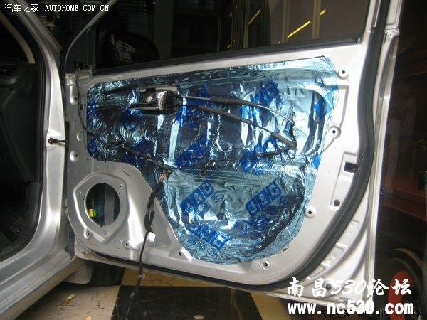 上饶起亚K2改装惠威音响作业